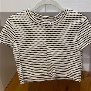 Knitted crop top from Zara, new.